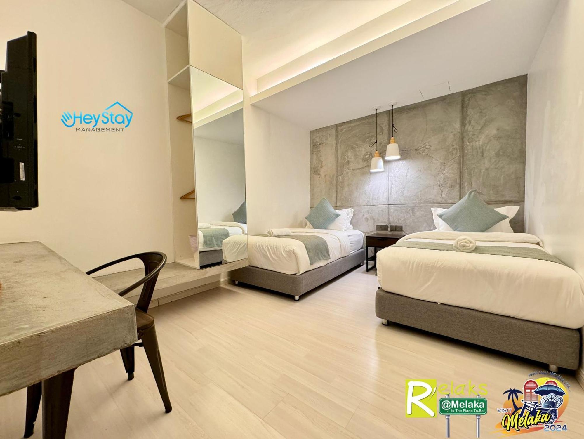 Modern Cave Guest House Walking Distance 5Mins To Jonker Malacca Luaran gambar